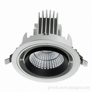 High lumen 15W Rotatable LED Downlight